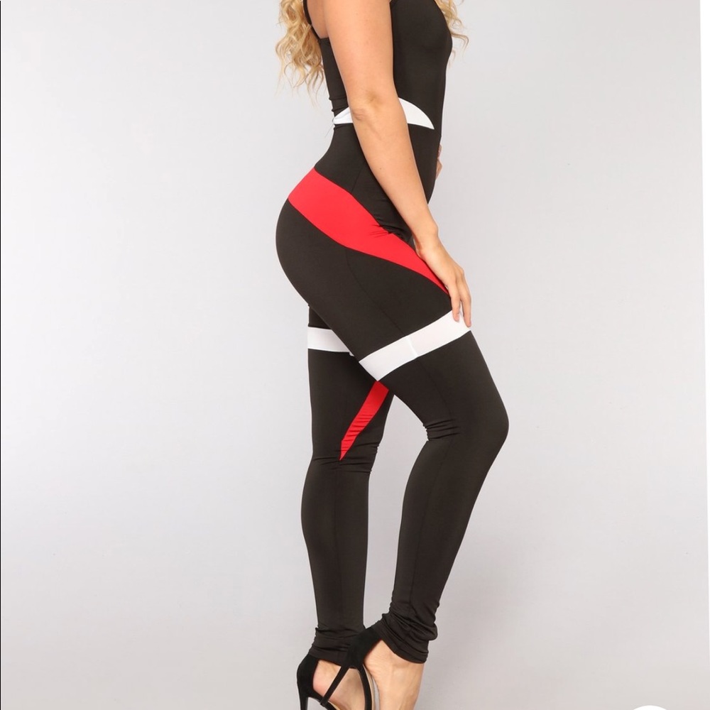 Fashion nova fierce jumpsuit, brand new